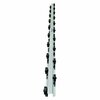 Ultimation Flow Rail, 5, Staggered Plastic Wheels ULT-FRP-GALV-5S